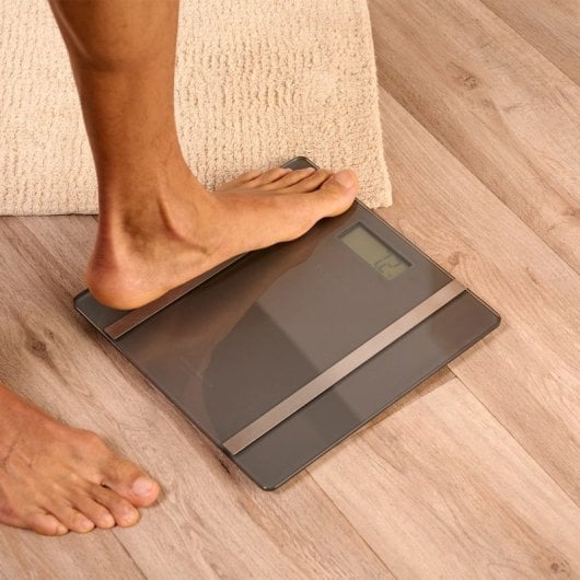 Báscula inteligente Taurus Inception Precission LCD 180kg cristal templado 10 usuarios