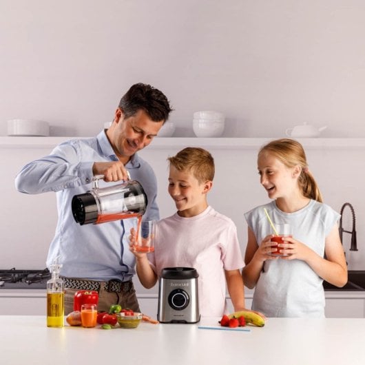 Batidora de vaso Taurus Prior Advance 1800W 2L Vidrio Acero inoxidable Turbo Picahielos