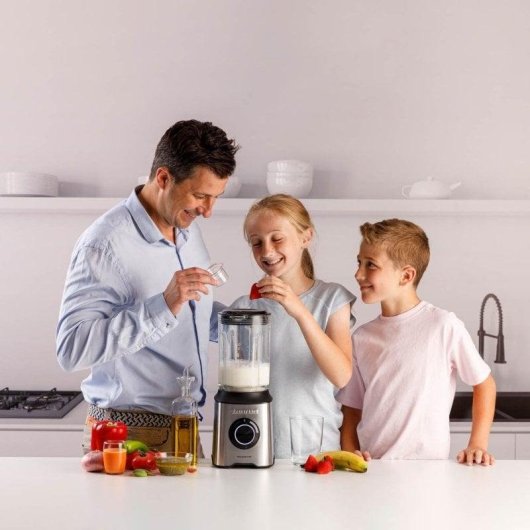 Mixeur en verre Taurus Prior Advance 1800 W 2 L avec broyeur à glace turbo en acier inoxydable