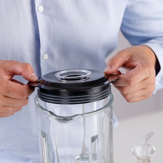 Batidora de vaso Taurus Prior Inox 1500 1500W Jarra Cristal 2L Cuchillas Acero Inoxidable
