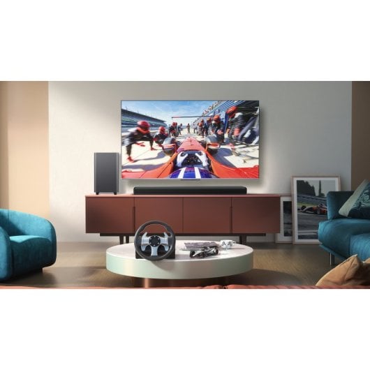 Barra de sonido TCL S55H Bluetooth HDMI ARC 220W Dolby Atmos subwoofer inalámbrico