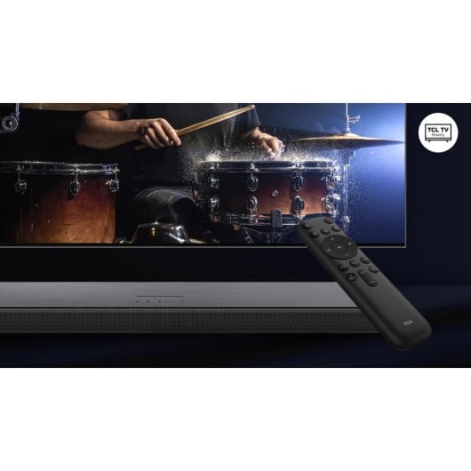 Barra de sonido TCL S55H Bluetooth HDMI ARC 220W Dolby Atmos subwoofer inalámbrico