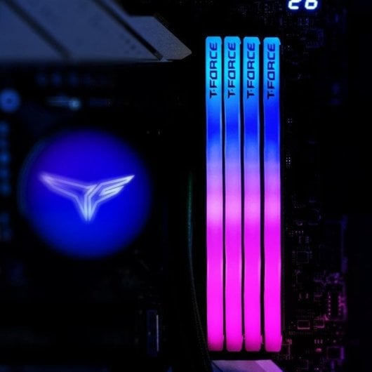 Team Group T-FORCE DELTA RGB DDR5 6000MHz 32GB 2x16GB CL38 Dual AMD EXPO e Intel XMP Blanco