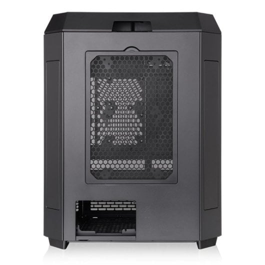 Caja Thermaltake Midi Tower Negro SPCC Vidrio Templado RGB ATX/mATX/Mini-ITX