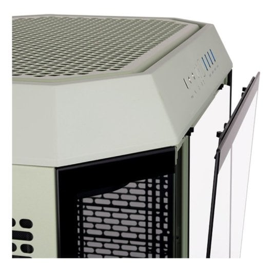 Torre Thermaltake Green ATX Vidrio Templado Iluminación RGB Midi Tower Gaming