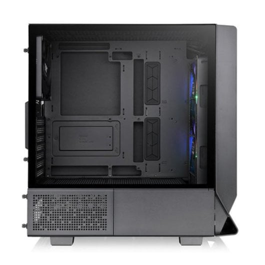 Thermaltake SPCC Midi Tower ATX/EATX RGB-Seitenfenster aus gehärtetem Glas