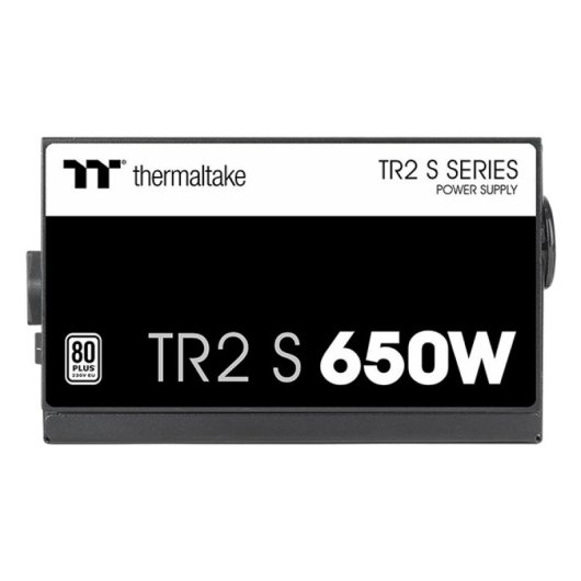 Fuente de Alimentación Thermaltake 650W 80 PLUS Modelo PS-TRS-0650NNSAWE-2 Protección Avanzada