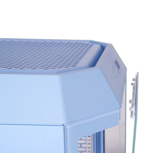 Mini-tour Thermaltake Bleu SPCC Écran LCD Fenêtre latérale Mini-ITX