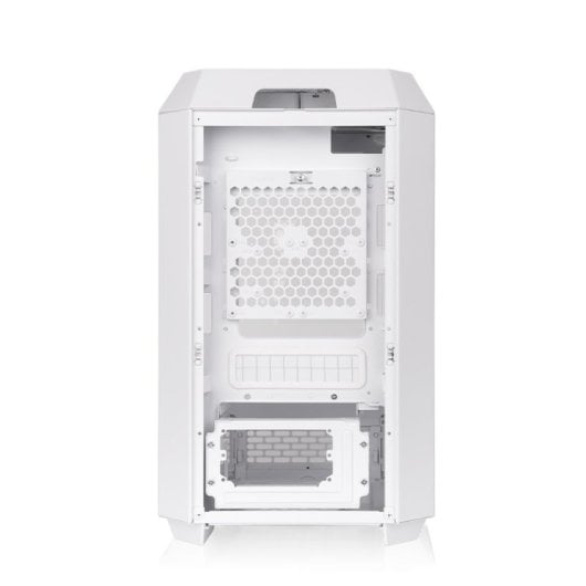 Thermaltake The Tower 250 Torre Mini-ITX SPCC com Janela, LCD e USB-C Branca