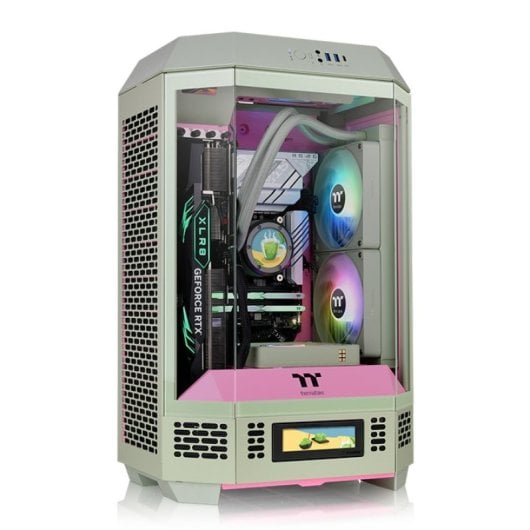 Thermaltake Micro ATX Tour Plum SPCC 4 emplacements d'extension sans alimentation