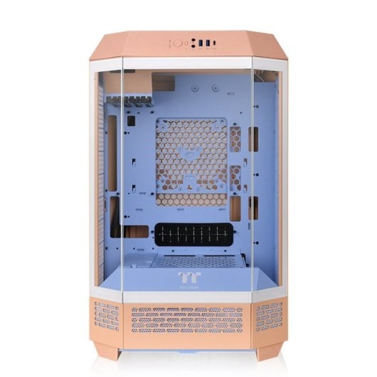 Thermaltake Micro Tower PC Case SPCC Peach in vetro temperato 4XUSB Audio