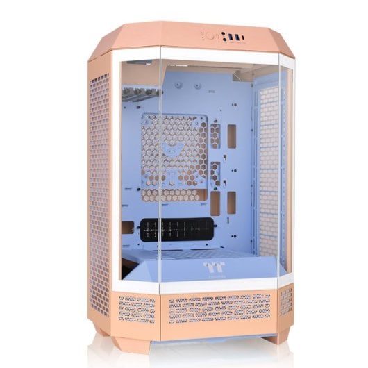 Thermaltake Micro Tower PC Case SPCC Peach in vetro temperato 4XUSB Audio