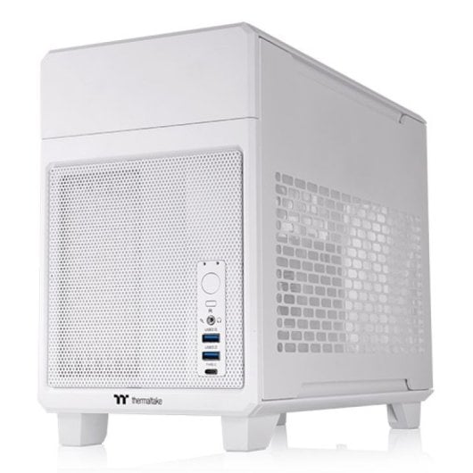 Caja PC Thermaltake The Tower 200 Mini ITX Blanca USB-C SFX Compatible