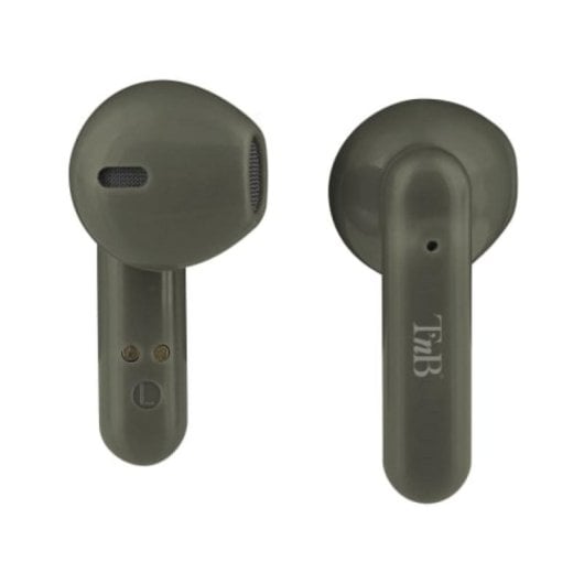 Auriculares T'nB inalámbricos Bluetooth 5.1 verdes con micrófono y control táctil