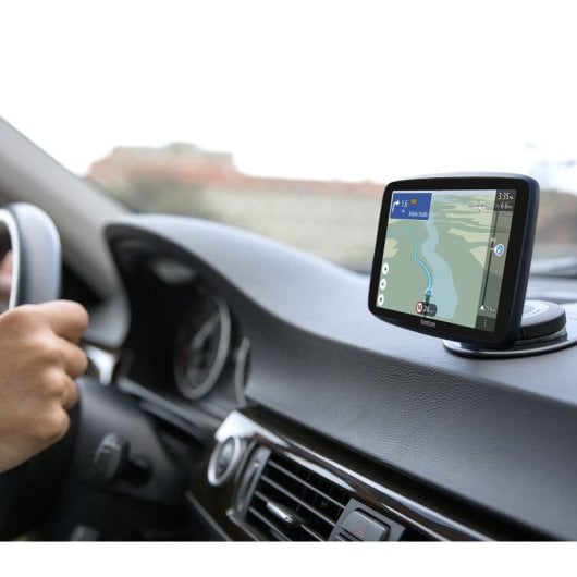 Navigatore GPS TomTom per auto e camion, 6″ Wi-Fi, Bluetooth, 32 GB, mappe Europa
