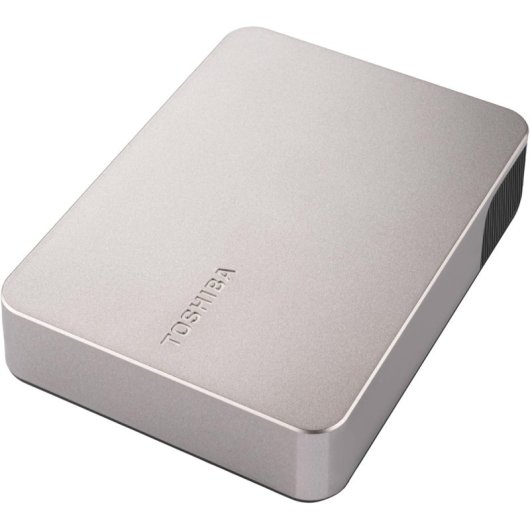 Toshiba Canvio Flex HDD da 4 TB, 5000 MB/s, Canvio Flex USB 3.2 Gen1, argento compatto