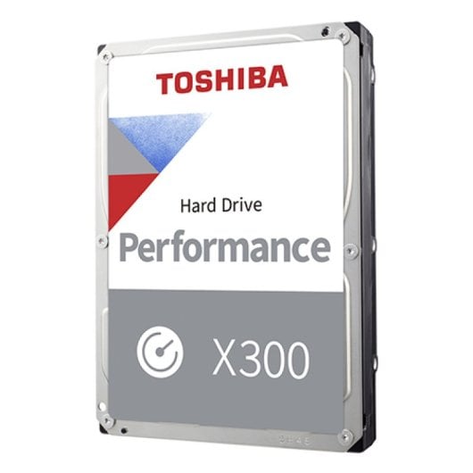 Disque dur Toshiba X300 6 To 7 200 tr/min 3,5 pouces Serial ATA III + 512 Mo de mémoire tampon