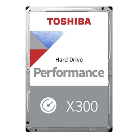 Disque dur Toshiba X300 6 To 7 200 tr/min 3,5 pouces Serial ATA III + 512 Mo de mémoire tampon