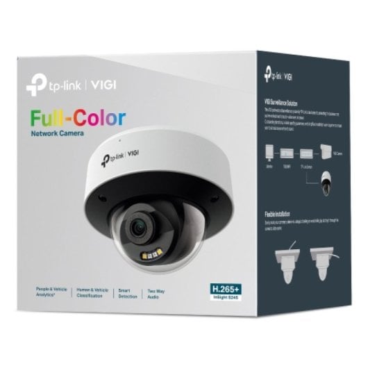 Cámara IP TP-Link 4MP Exterior PoE Visión nocturna Audio 2 vías Resistente IK10/IP67