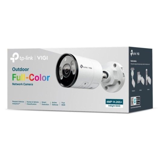 Caméra de surveillance TP-Link INSIGHT S345 4MP Vision Nocturne Extérieure IA Audio Bidirectionnel