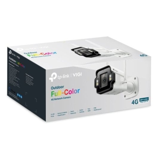 Telecamera IP esterna TP-Link InSight S345-4G 4MP 4G con tripla LAN e visione notturna LightPro