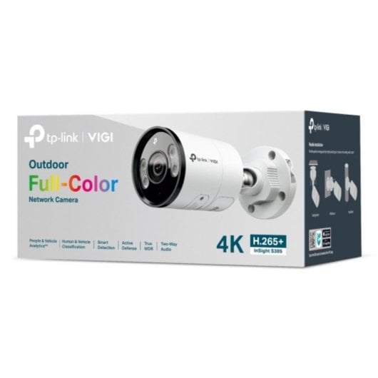 Câmara IP TP-Link INSIGHT S385 8MP com Full-Color, Áudio Bidirecional, IP67