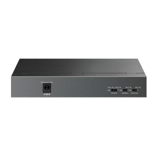 Switch TP-Link 9 Puertos Fast Ethernet 8 PoE+ 73.24W Sin Ventilador QoS Muro