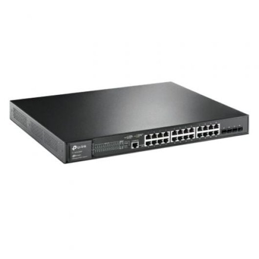 Switch gestionado TP-Link TL-SG3428MP 24x Gigabit PoE+ 4x SFP 384W L2+ Professional Rack