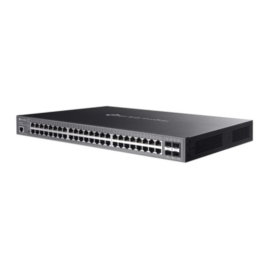 TP-Link SG3452XMPP Switch, 48 Gigabit PoE++-Ports, 4 SFP+ 10GbE, 750 W, Rack, 1 HE
