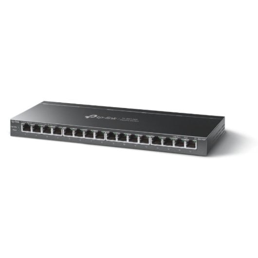 TP-Link TL-SG116P Switch Gigabit PoE a 16 porte impilabile con montaggio a parete in metallo