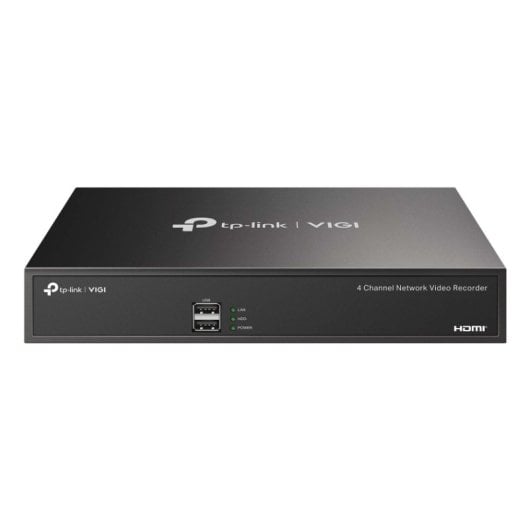 TP-Link VIGI NVR1004H 4-Kanal 4K HDMI SATA NVR-Recorder, bis zu 10 TB, Bewegungserkennung