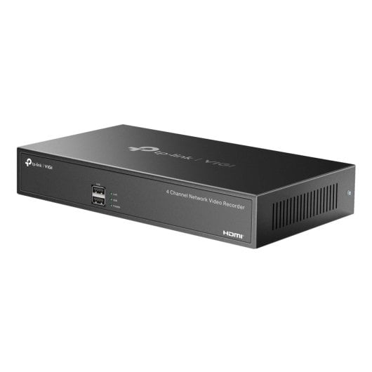TP-Link VIGI NVR1004H 4-Kanal 4K HDMI SATA NVR-Recorder, bis zu 10 TB, Bewegungserkennung