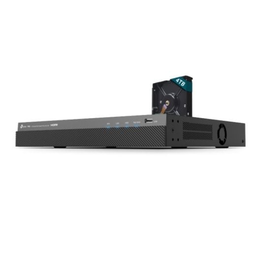Grabador NVR TP-Link VIGI NVR2016H-16MP 16 canales 4TB PoE 4K HDMI/VGA SATA CE/FCC