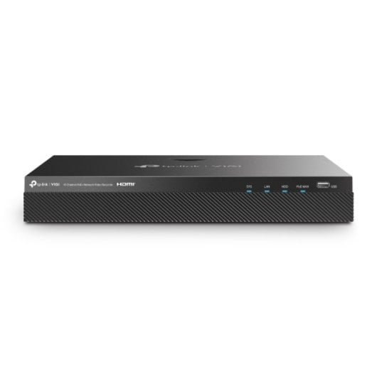 Grabador NVR TP-Link VIGI NVR2016H-16MP 16 canales 4TB PoE 4K HDMI/VGA SATA CE/FCC