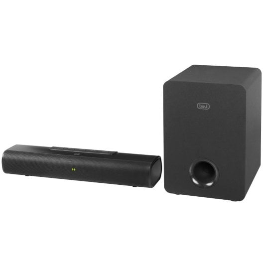 Barra de sonido Trevi Bluetooth/Inalámbrica y alámbrica 90W subwoofer LED USB ARC