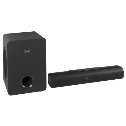 Barra de sonido Trevi Bluetooth/Inalámbrica y alámbrica 90W subwoofer LED USB ARC