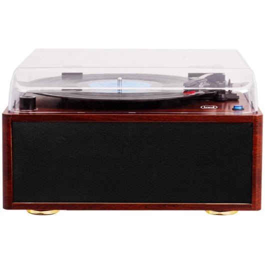 Tocadiscos Trevi Direct Drive Madera Bluetooth 33/45/78 RPM Altavoces 30W
