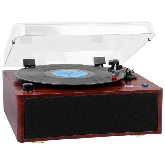 Tocadiscos Trevi Direct Drive Madera Bluetooth 33/45/78 RPM Altavoces 30W