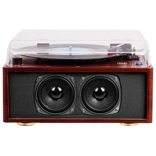 Tocadiscos Trevi Direct Drive Madera Bluetooth 33/45/78 RPM Altavoces 30W