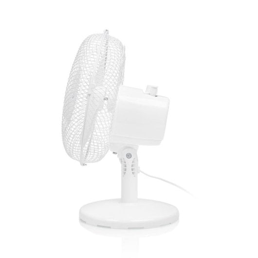 Ventilador de mesa Tristar VE-5923 motor 30W 23cm 2 velocidades oscilación 85º blanco