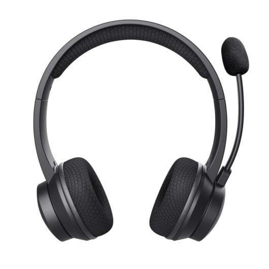 Auriculares Trust inalámbricos Bluetooth y cableados con cancelación de ruido y micrófono