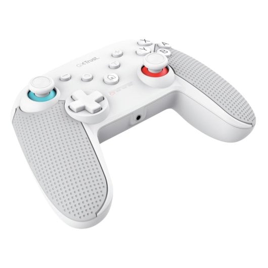 Manette sans fil Trust pour Nintendo Switch avec commandes par mouvements et vibrations, 15 h, blanche