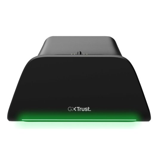 Soporte de carga Trust GXT 255 PS5 LED multicolor antideslizante USB-C DualSense