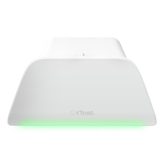Soporte Trust GXT 255 para PS5 DualSense, Carga rápida, LED multicolor, Antideslizante