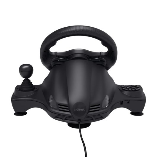 Volant de jeu multiplateforme Trust GXT 289 MOVI à pédales vibrantes 270°, noir