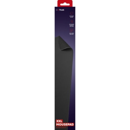 Alfombrilla Gaming Trust Negro XXL PET Borde Cosido Base Antideslizante 900x400mm