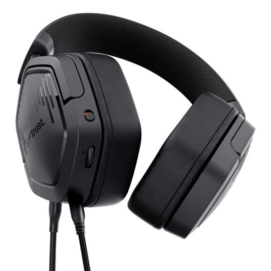 Auriculares Trust con cable jack 3.5mm, micrófono extraíble y control en auricular