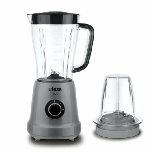Frullatore Ufesa Jade 1,5L 500W con macinacaffè a 2 velocità, nero