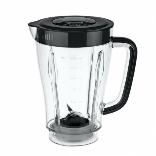 Frullatore Ufesa Jade 1,5L 500W con macinacaffè a 2 velocità, nero