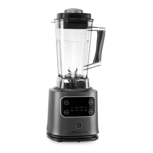 Batidora de vaso Ufesa Mystic Topaz 2000W 2L 6 cuchillas acero inoxidable negra